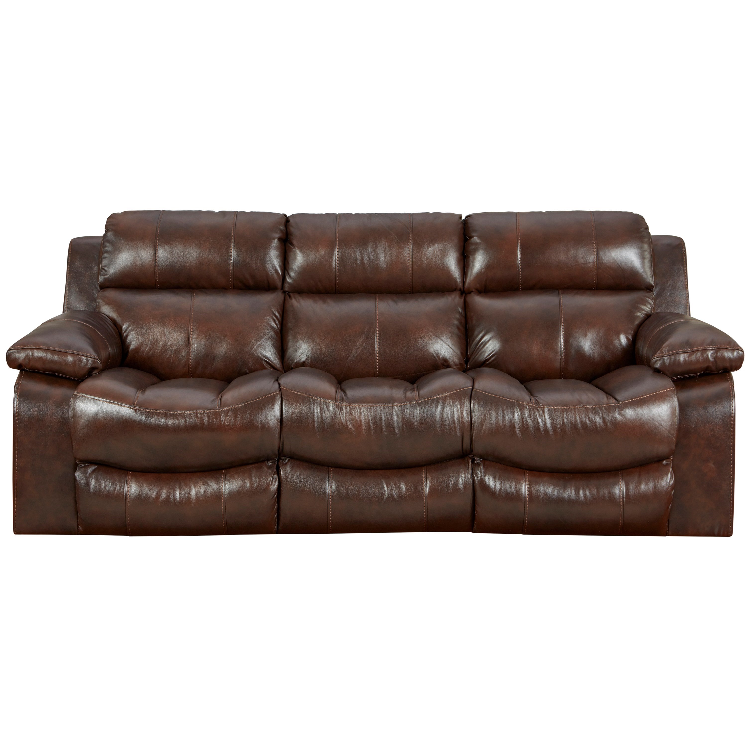 Catnapper Positano Casual Reclining Sofa with Pillow Arms Value City
